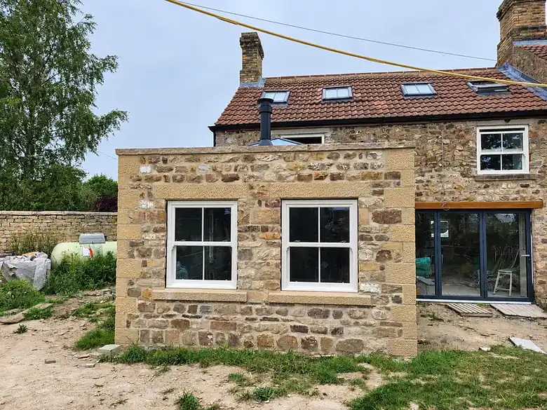 Building work near Knaresborough