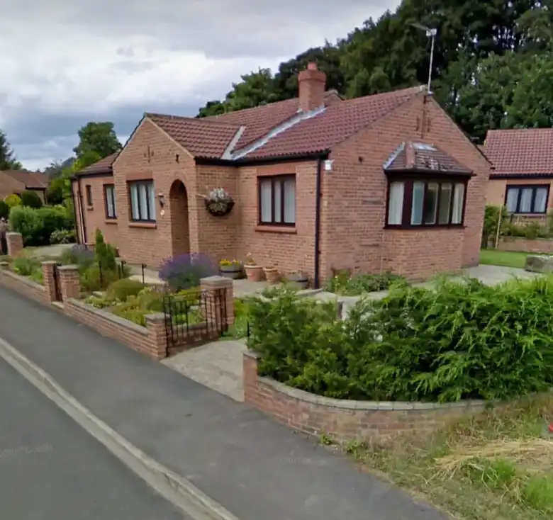 Mallorie Court bungalow in Ripon before the rebuild