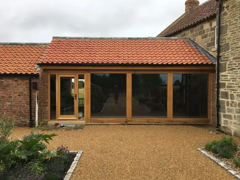 Oak framed garden room