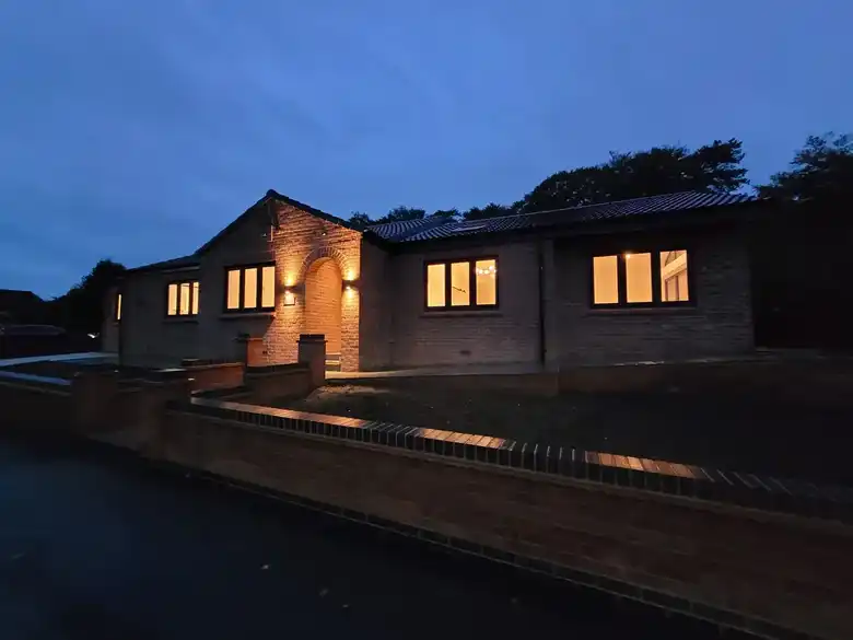 Mallorie Court at dusk